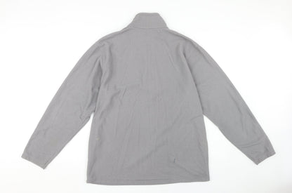 Mens UK Size XL Regatta Grey 1/4 Zip Sweatshirt