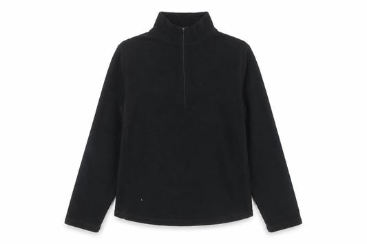 Gap Women's Black Pullover Sweatshirt L, 1/4 Zip, Casual