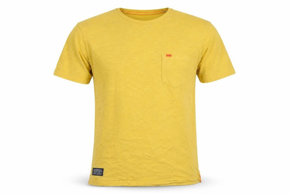 Mens UK Size L Superdry Yellow  T-Shirt