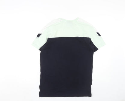 Prè London Men's T-Shirt Medium Multicoloured Logo
