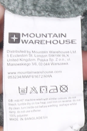 Womens UK Size 8 Mountain Warehouse Grey Pullover Sweatshirt