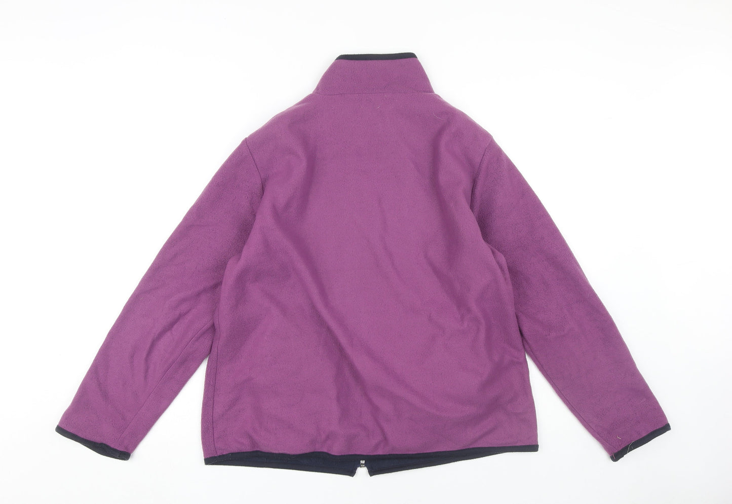 Womens UK Size M Anne de Lancay Purple Basic Jacket