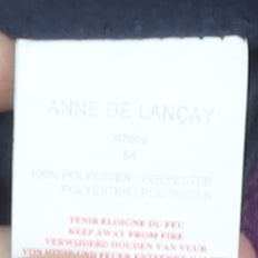 Womens UK Size M Anne de Lancay Purple Basic Jacket