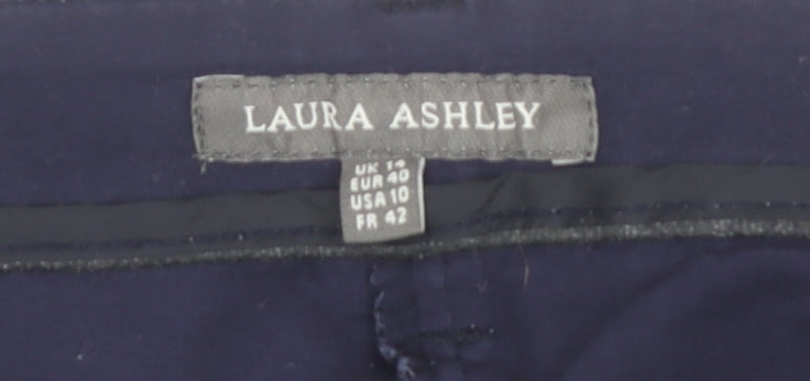 Laura Ashley Women’s Blue Trousers, UK 12, Casual Style