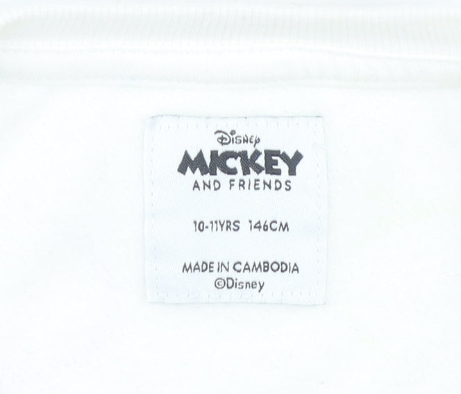 Disney Girls Multicoloured Mickey Mouse Pullover Sweatshirt