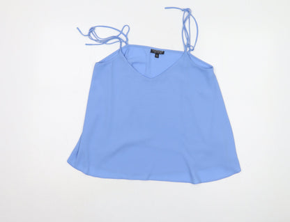 Womens UK Size 12 Topshop Blue Camisole Tank