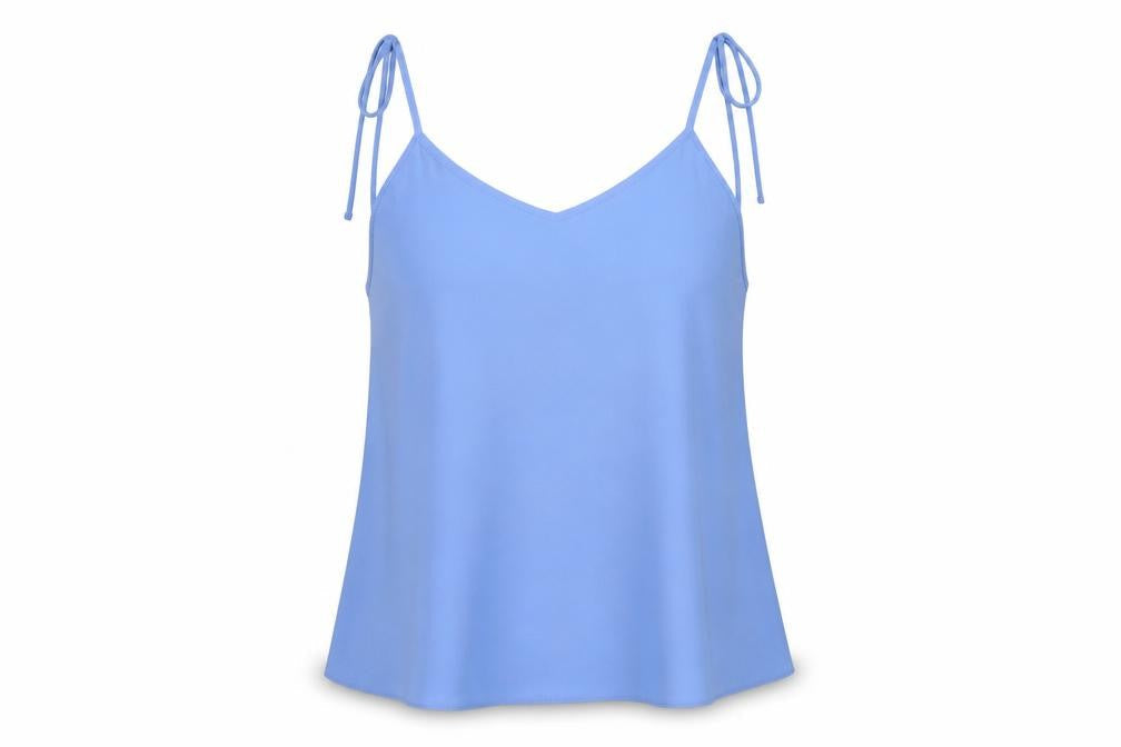 Womens UK Size 12 Topshop Blue Camisole Tank