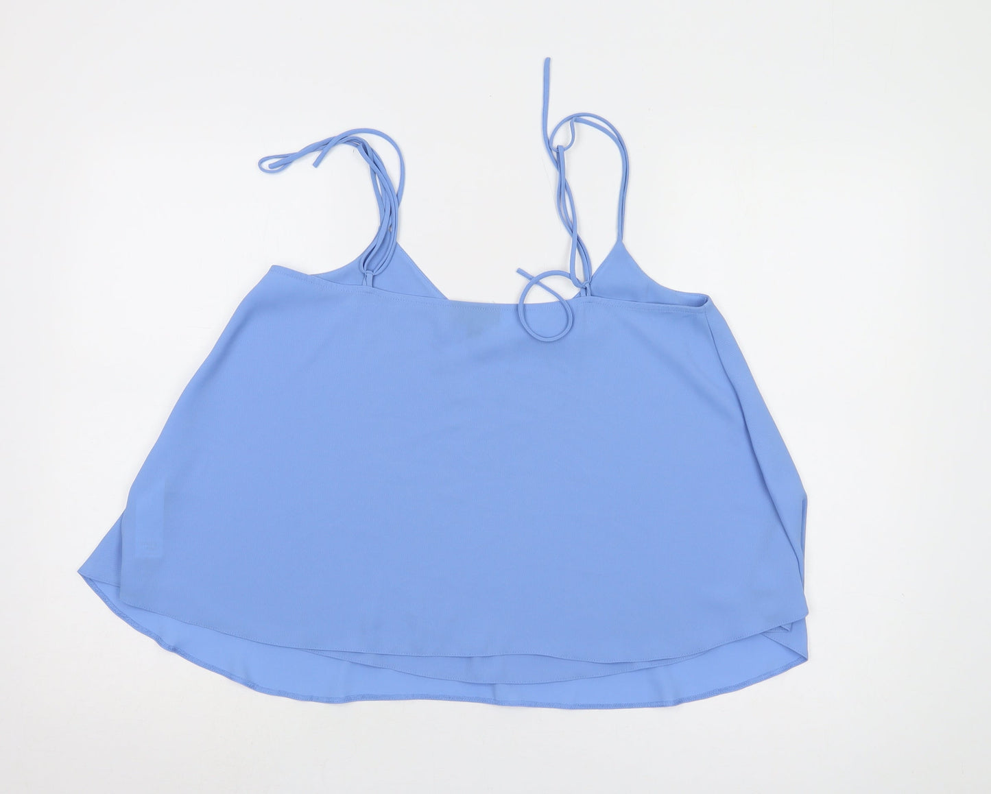 Womens UK Size 12 Topshop Blue Camisole Tank