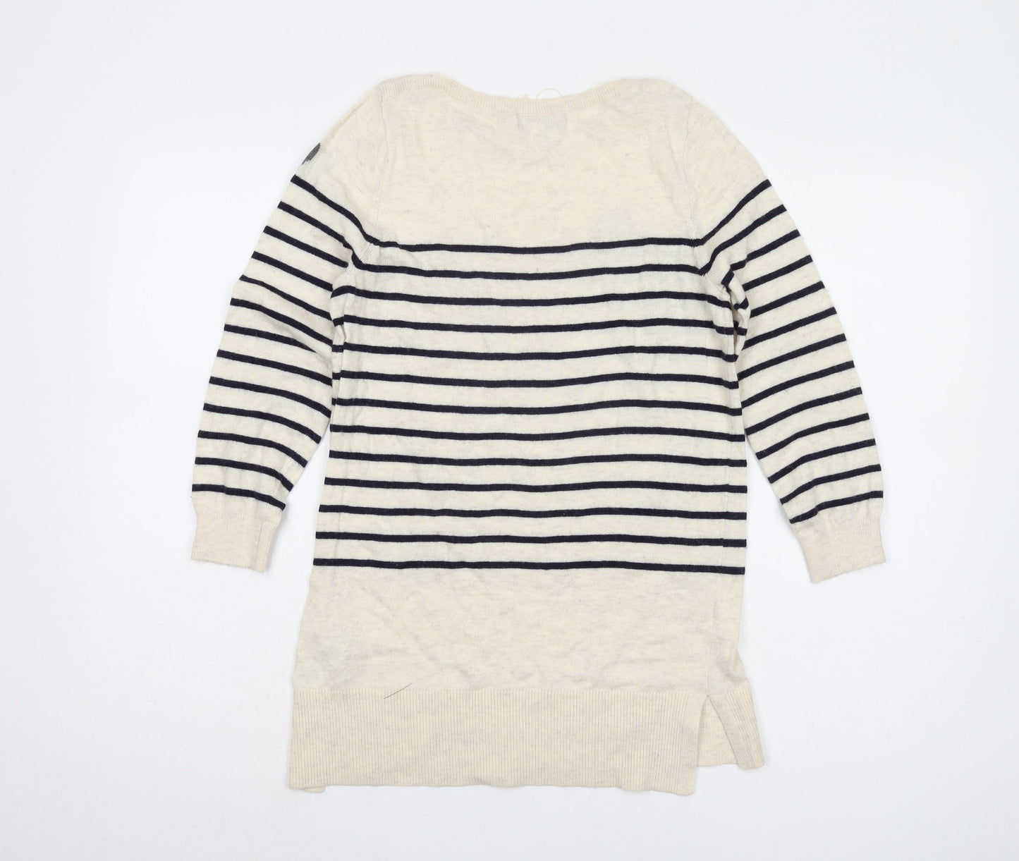Womens UK Size S Monsoon Beige Pullover Jumper