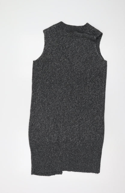 Womens UK Size XS H&M Grey Vest Jumper