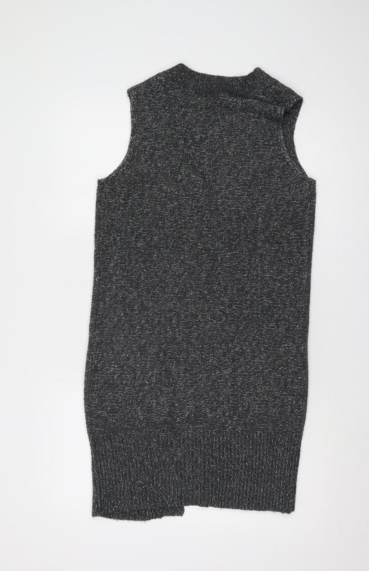 Womens UK Size XS H&M Grey Vest Jumper