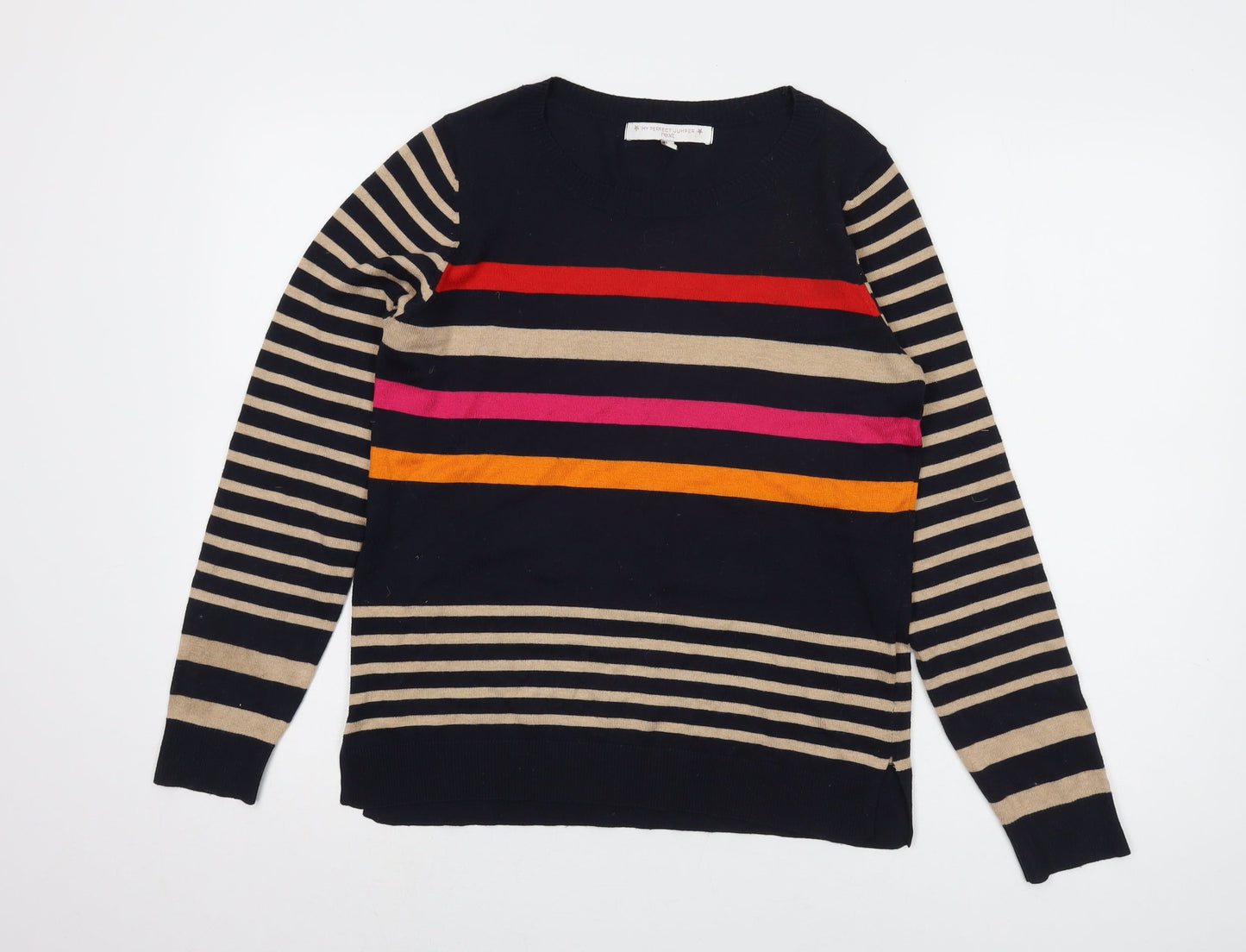 Womens UK Size 10 NEXT Multicoloured Pullover Jumper