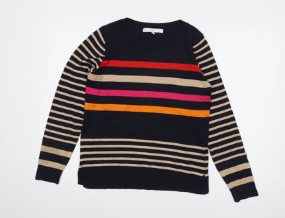 Womens UK Size 10 NEXT Multicoloured Pullover Jumper