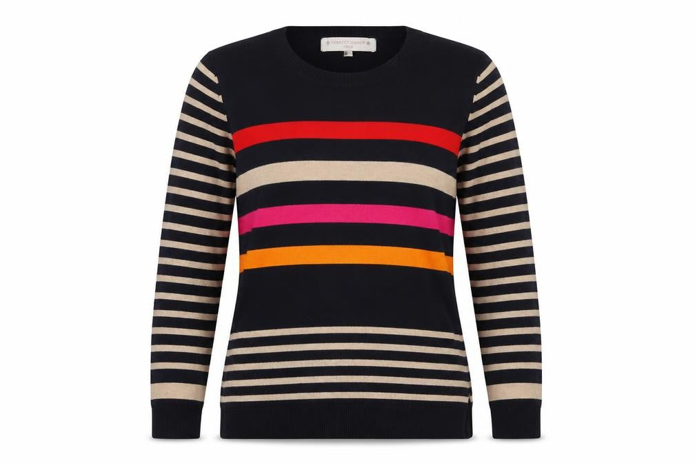 Womens UK Size 10 NEXT Multicoloured Pullover Jumper