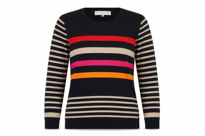 Womens UK Size 10 NEXT Multicoloured Pullover Jumper