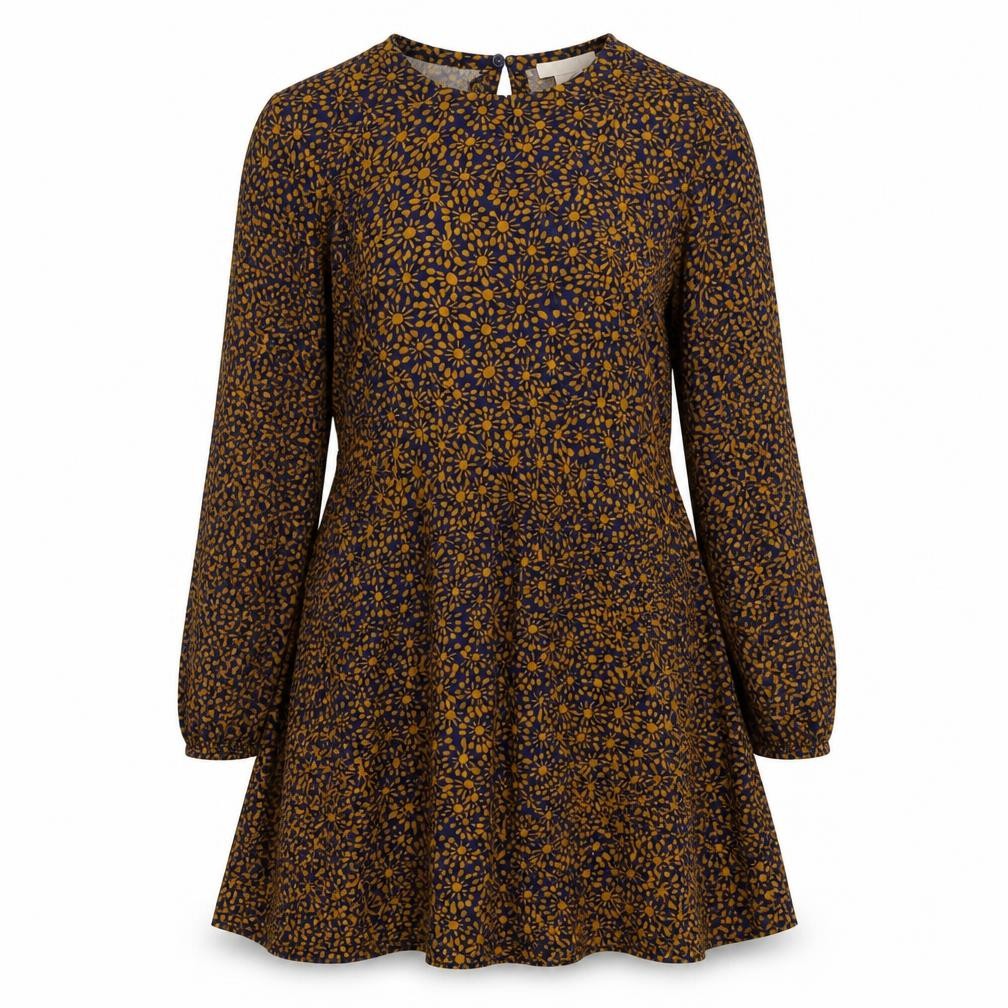 H&M Women's Multicoloured Floral A-Line Dress Size 2
