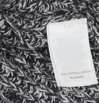 Victoria's Secret Women's Grey Chunky-Knit Pullover Jumper