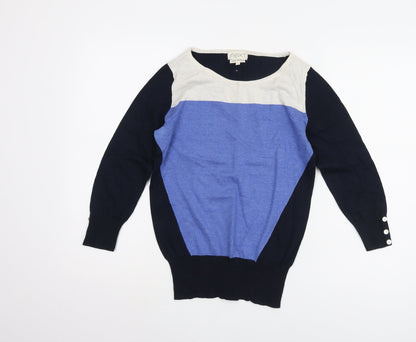 Womens UK Size 12 NEXT Blue Pullover Jumper