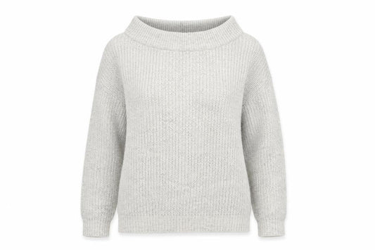 Womens UK Size S New Look Grey Pullover Jumper