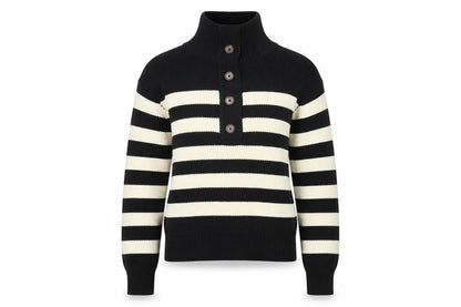 Womens UK Size S Marks and Spencer Black Pullover Jumper