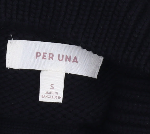 Womens UK Size S Marks and Spencer Black Pullover Jumper