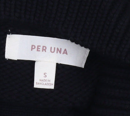 Womens UK Size S Marks and Spencer Black Pullover Jumper
