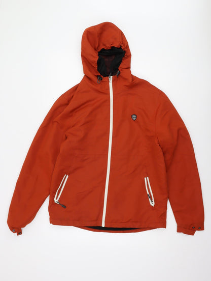 Mens UK Size S NEXT Orange Basic Jacket