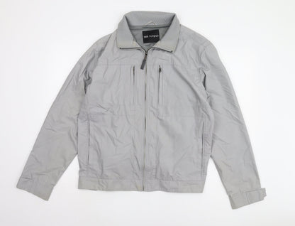 Mens UK Size L Marks and Spencer Grey Basic Jacket