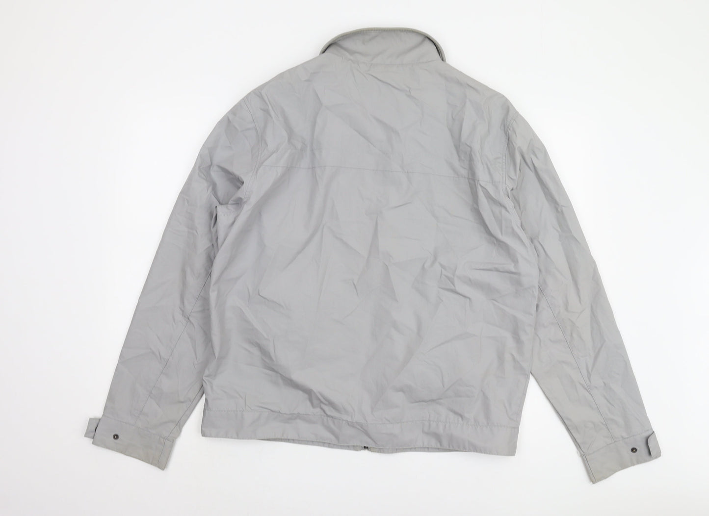 Mens UK Size L Marks and Spencer Grey Basic Jacket