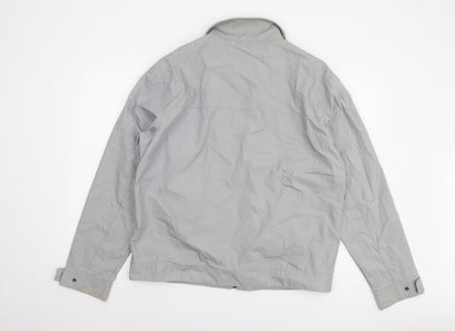 Mens UK Size L Marks and Spencer Grey Basic Jacket