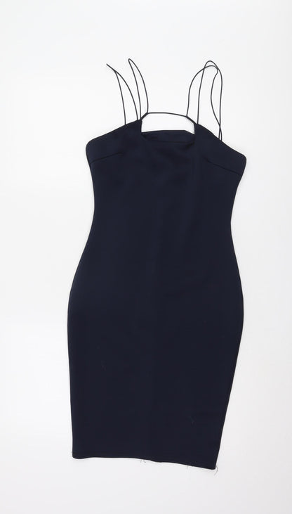 AX Paris Women's Black Bodycon Dress, Size 10, Sleeveless