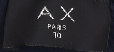 AX Paris Women's Black Bodycon Dress, Size 10, Sleeveless