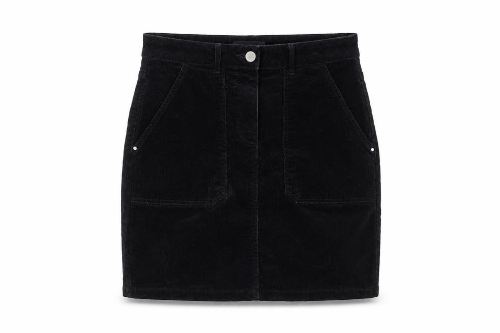 Womens UK Size 6 Dorothy Perkins Straight & Pencil Corduroy Skirt