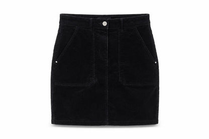 Womens UK Size 6 Dorothy Perkins Straight & Pencil Corduroy Skirt