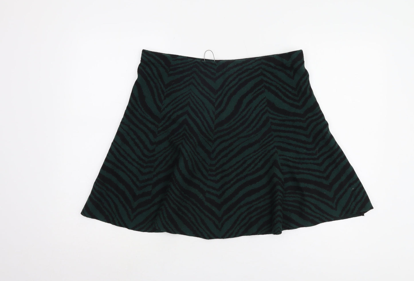Oasis Women’s Green Flare Skirt L