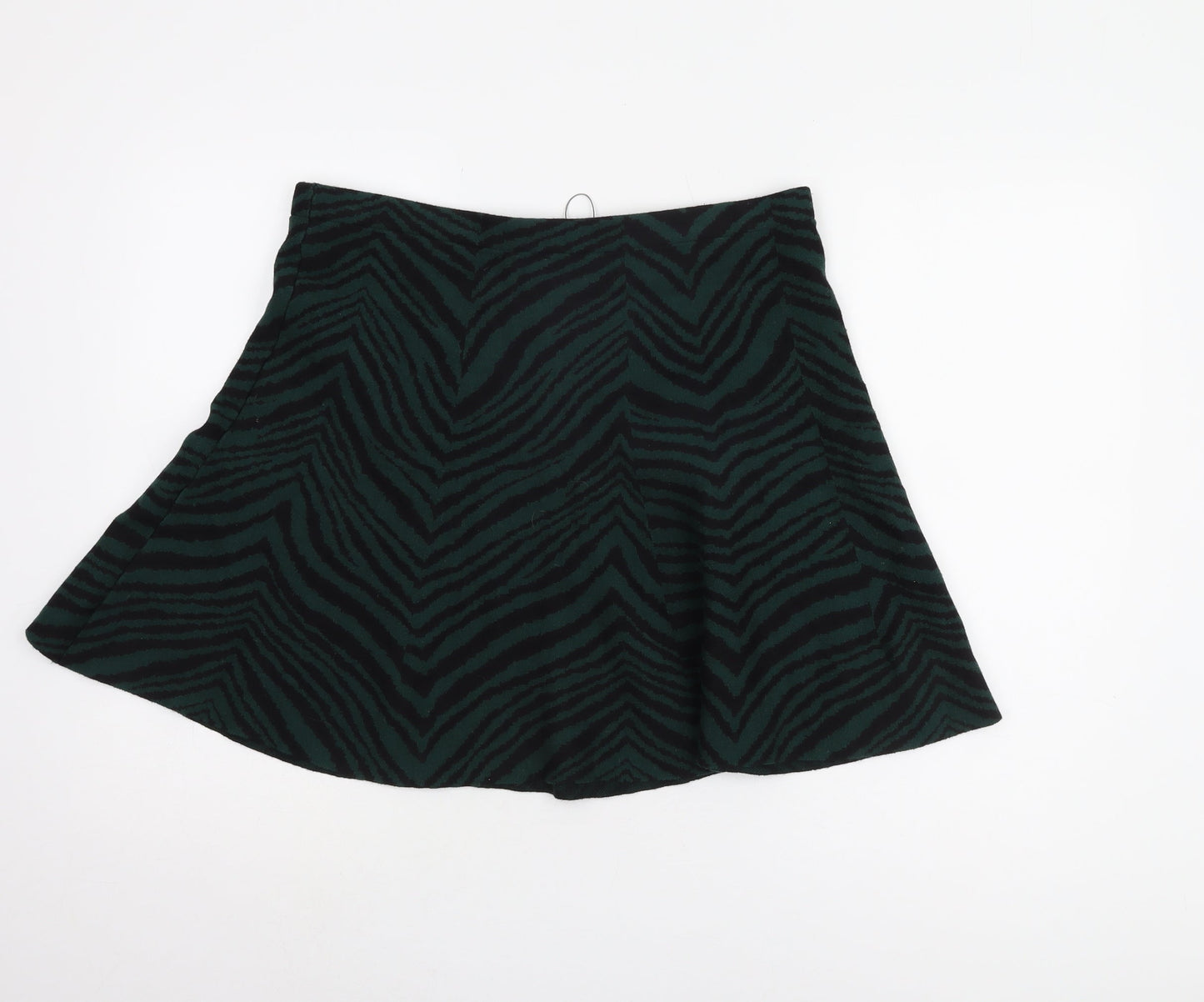 Oasis Women’s Green Flare Skirt L