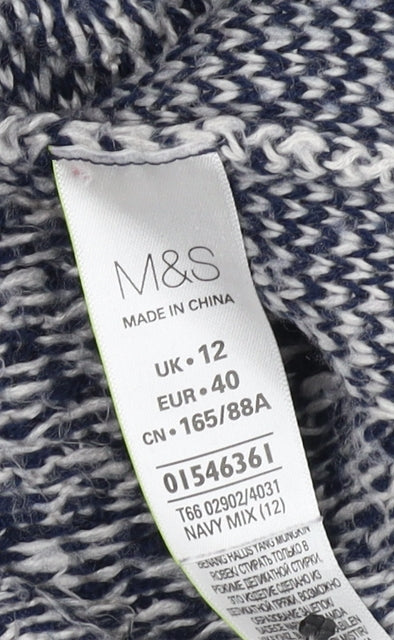 Womens UK Size 12 Marks and Spencer Multicoloured Pullover Jumper