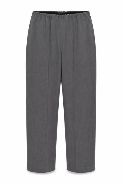 Womens UK Size 18 Bonmarché Regular Fit Casual Grey Trousers