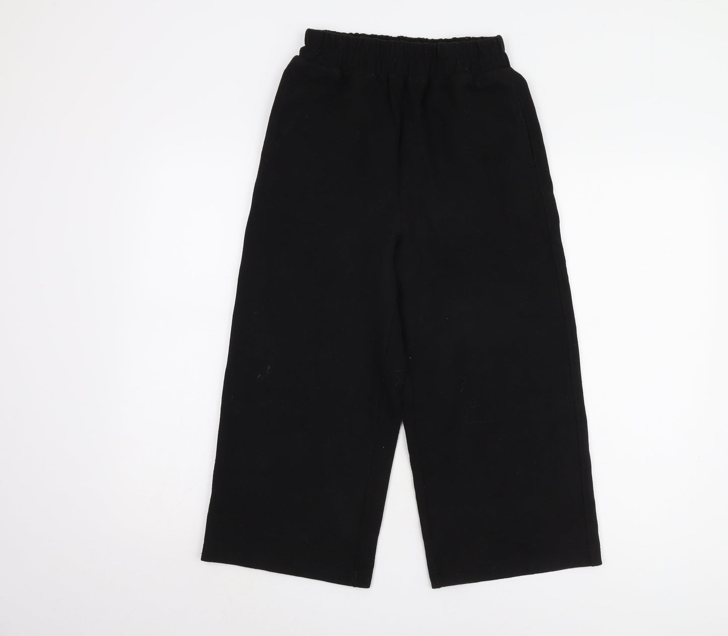 HSTYLE Women's Black Wide-Leg Trousers Size S