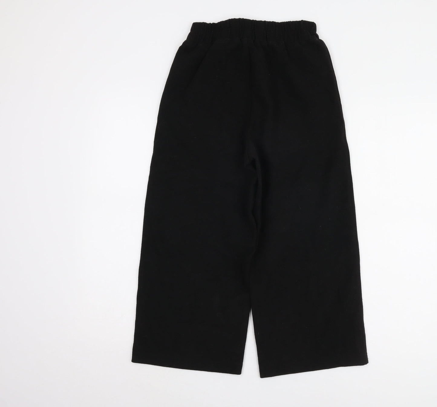 HSTYLE Women's Black Wide-Leg Trousers Size S