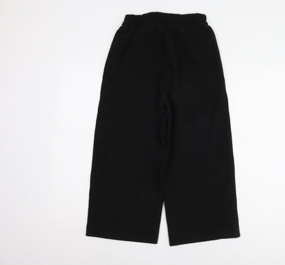 HSTYLE Women's Black Wide-Leg Trousers Size S