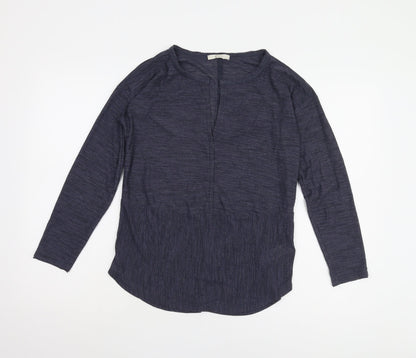 Womens UK Size 8 NEXT Blue Basic Blouse