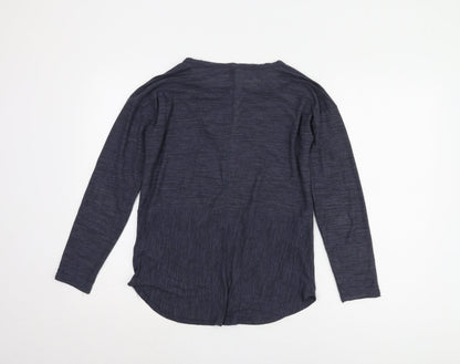 Womens UK Size 8 NEXT Blue Basic Blouse