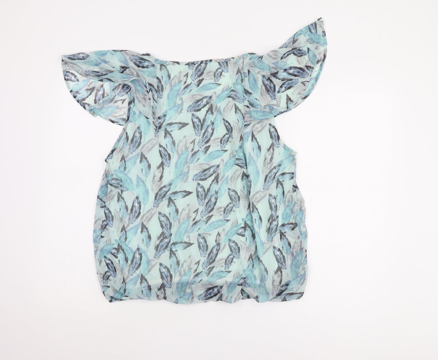 Womens UK Size 14 RJR John Rocha Blue Basic Blouse
