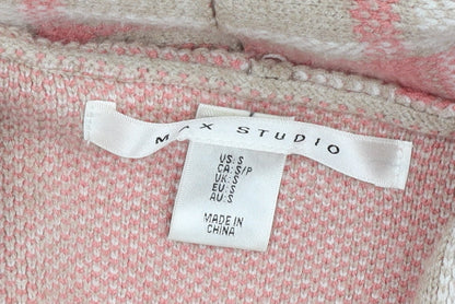 Womens UK Size S Max Studio Pink Cardigan Jumper