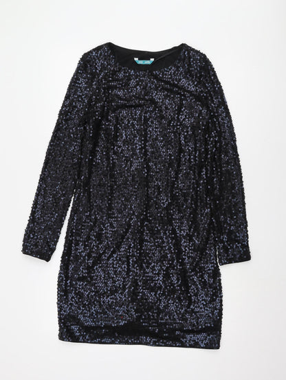 Marks and Spencer Women's Black Sequin Dress, UK 8