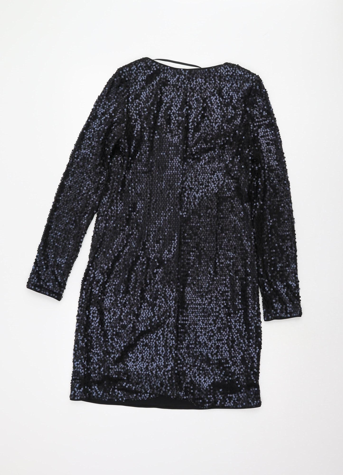 Marks and Spencer Women's Black Sequin Dress, UK 8