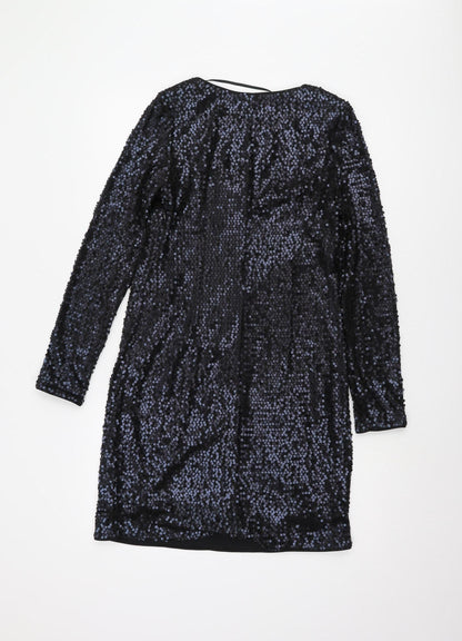 Marks and Spencer Women's Black Sequin Dress, UK 8