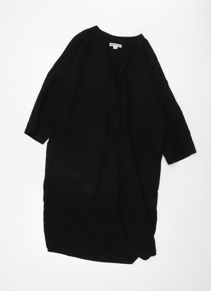 Whistles Women's Black Dress, Size S, Viscose Blend
