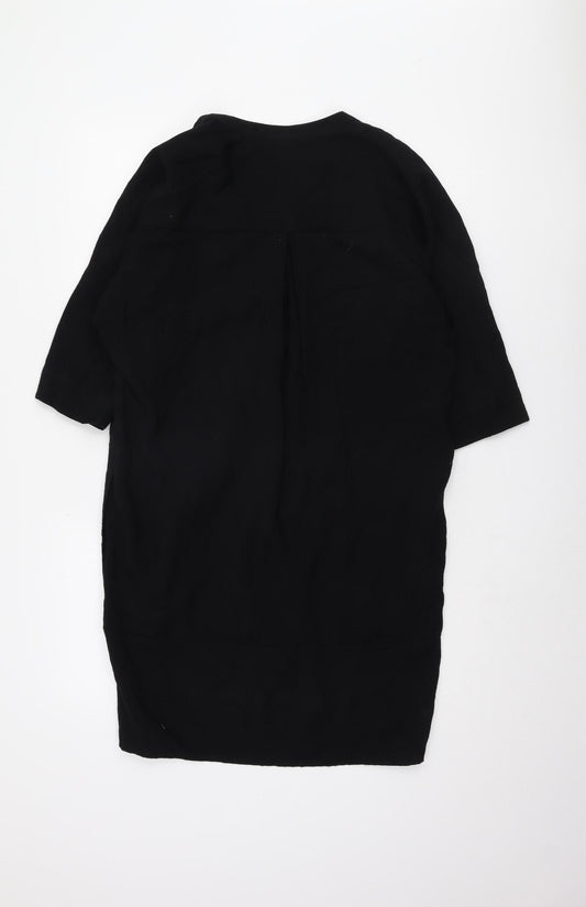 Whistles Women's Black Dress, Size S, Viscose Blend